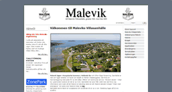 Desktop Screenshot of malevik.org