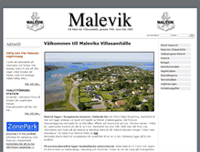 Tablet Screenshot of malevik.org